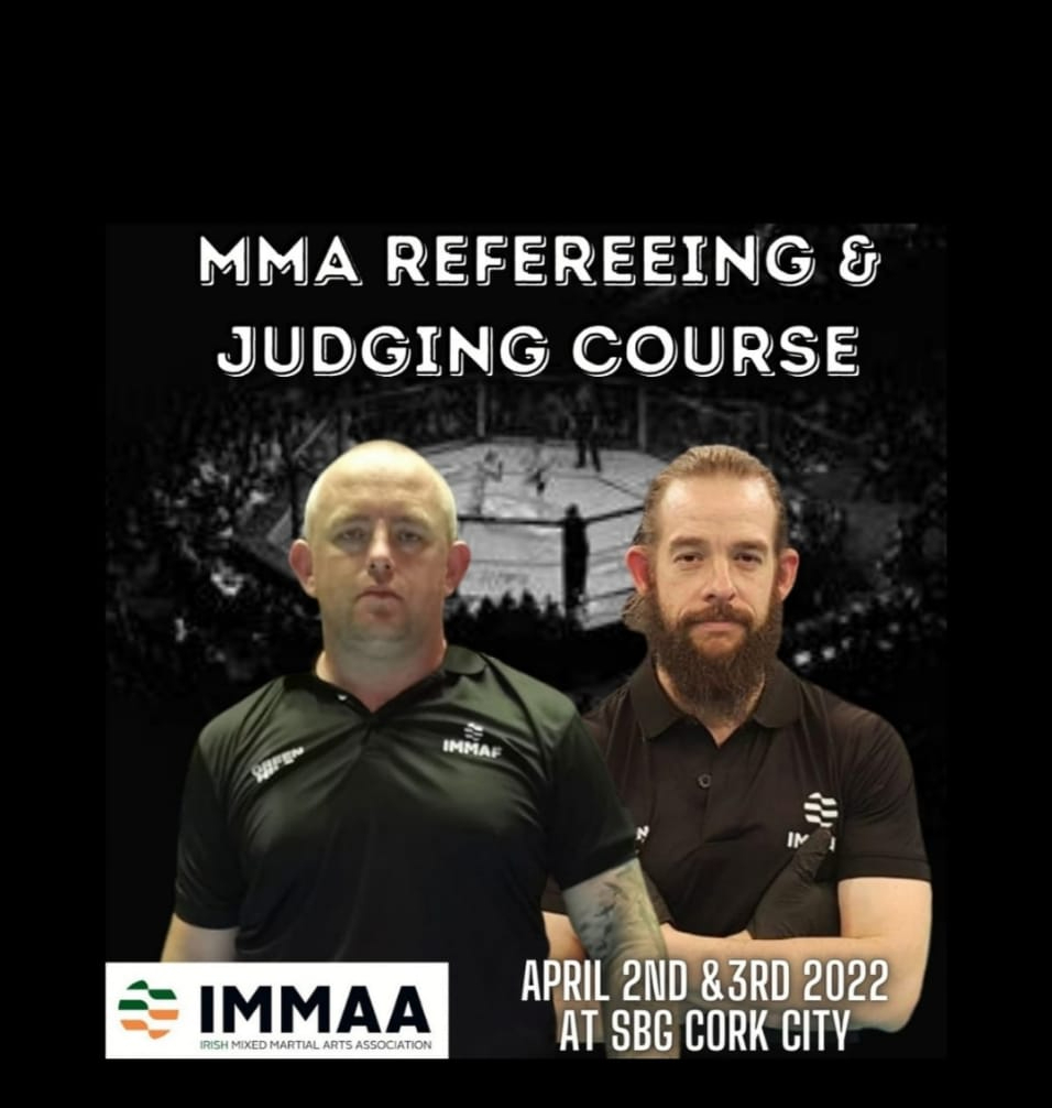 IMMAA MMA Refereeing and Judging course 2022