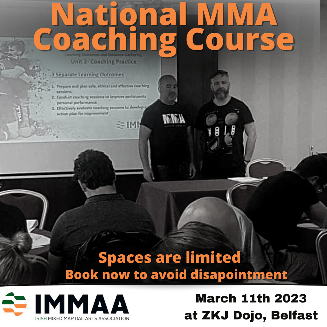 IMMAA Coaching Course 2023