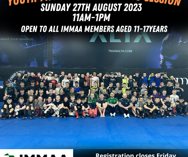Youth MMA Squad training Session August 2023