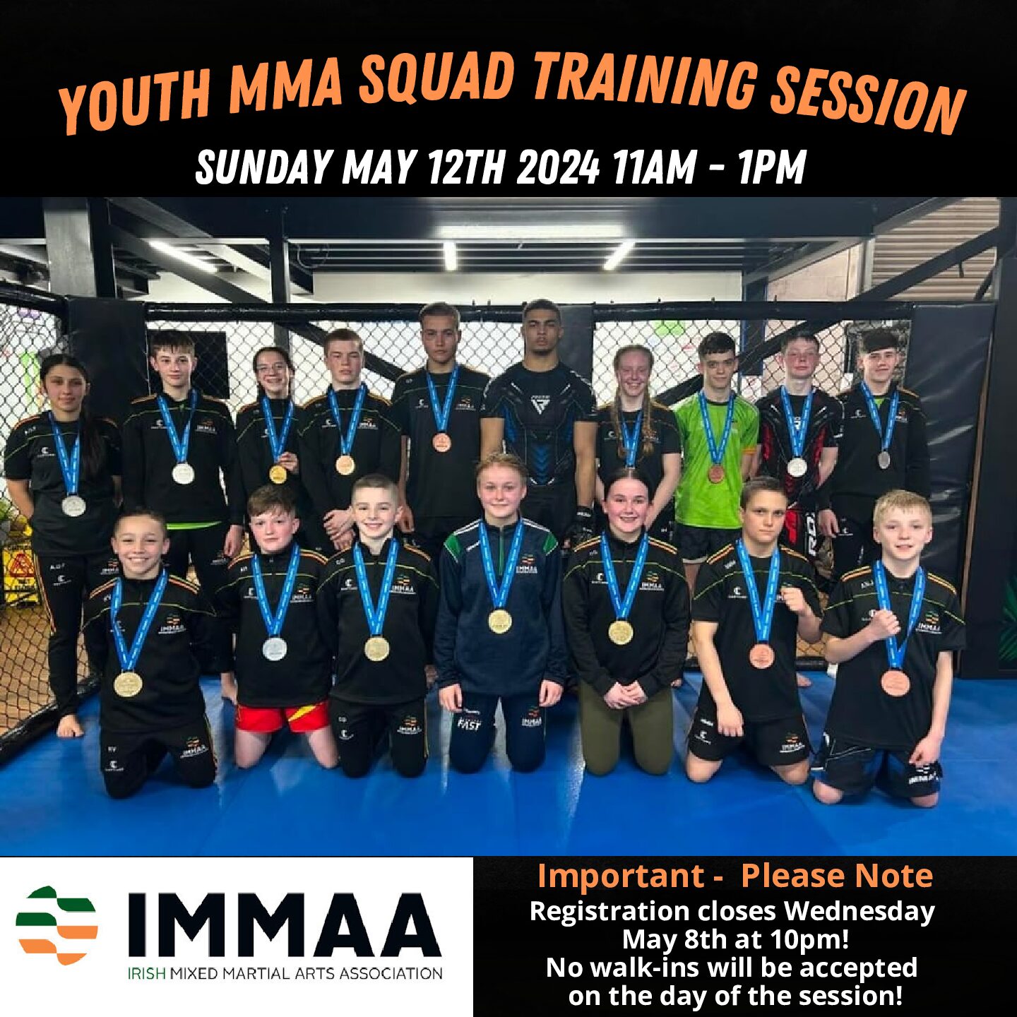 Youth MMA Squad Session May 12th