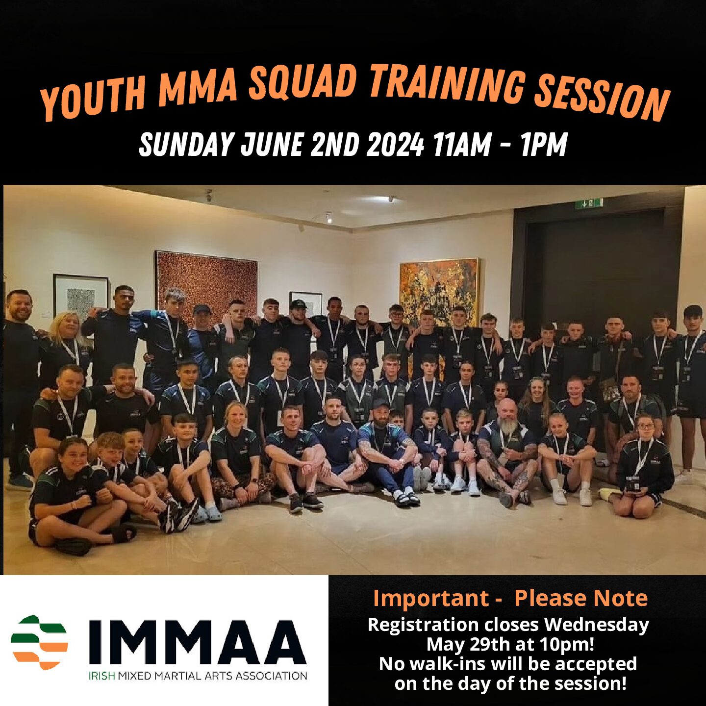 June 2nd Youth MMA Squad Training