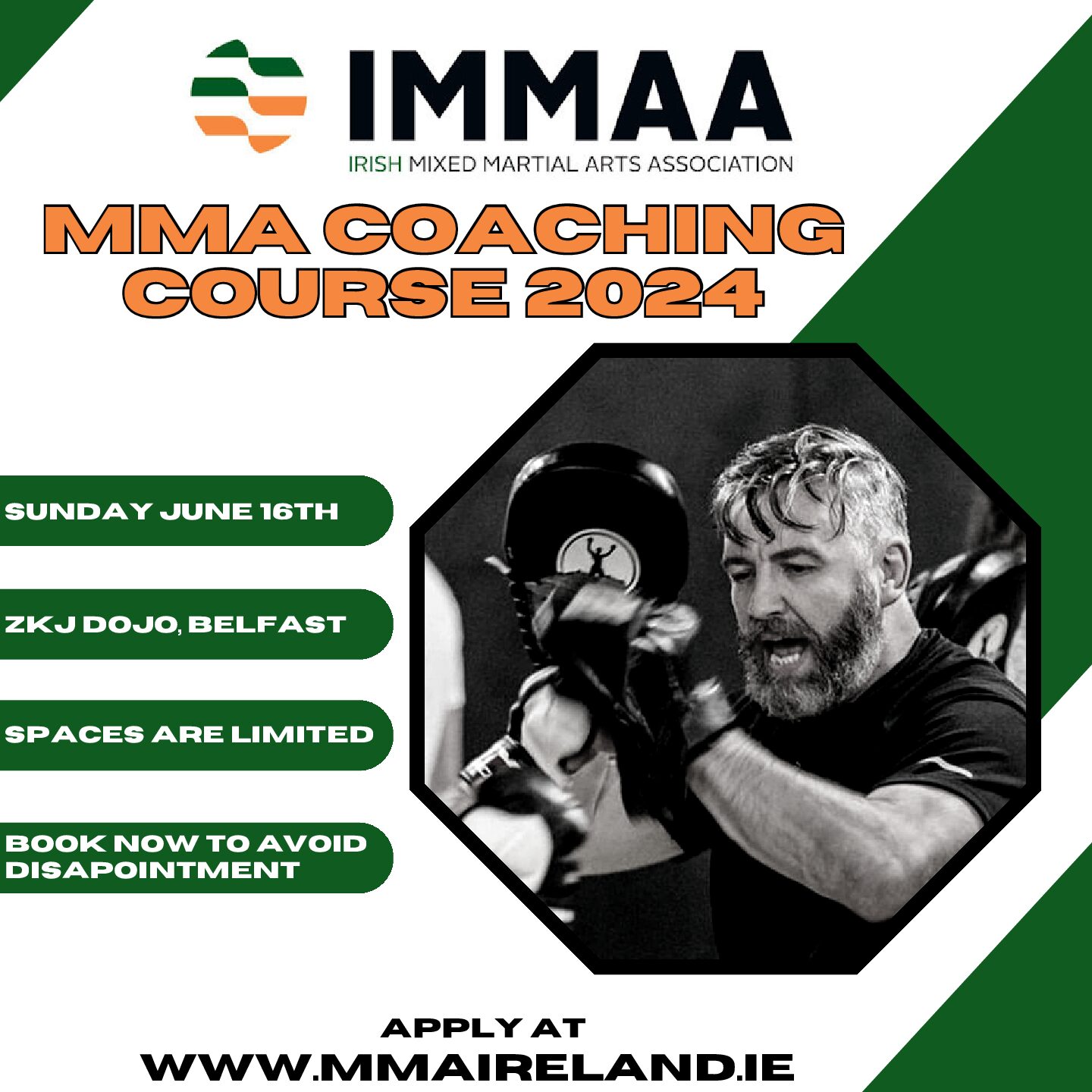 IMMAA Coaching Course June 16th