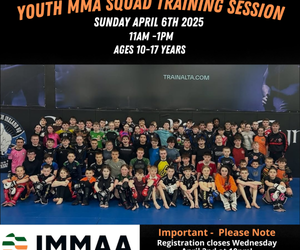 April 6th Youth MMA Squad Training Session